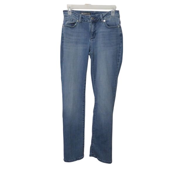 Lee Jeans Women's Modern Series Curvy Bootcut Blue Sz 8M Medium Wash Western - Picture 1 of 12